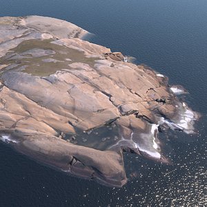 Archipelago rock - Large coastal rock formation