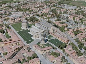 Pisa City 3D model