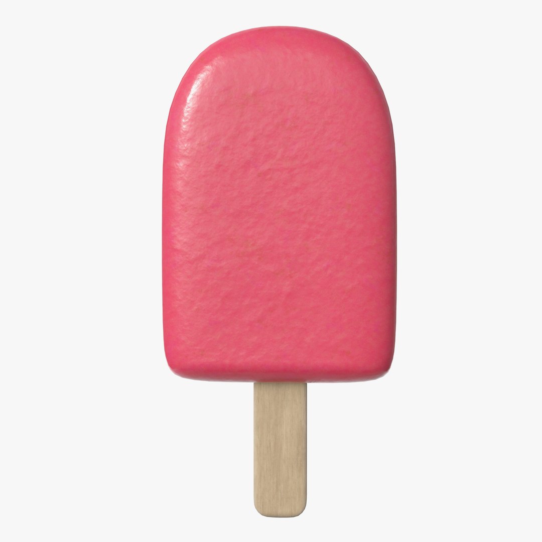 3D ice cream stick model TurboSquid 1417315