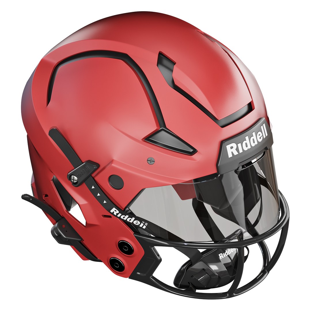 3D Riddell Axiom Helmet - TurboSquid 2188363