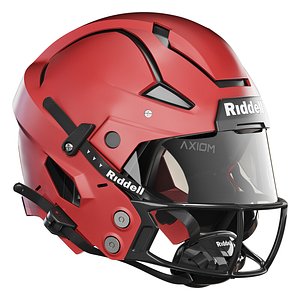 Riddell axiom helmet 3d print model