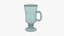 Irischer Glaskaffeebecher
