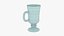 Irischer Glaskaffeebecher