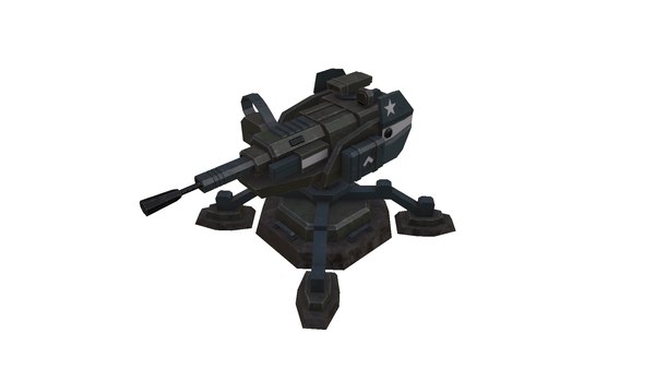 3D Tower Defense Turrets Pack - TurboSquid 1802117