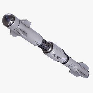 3D Sci-Fi Missile 08