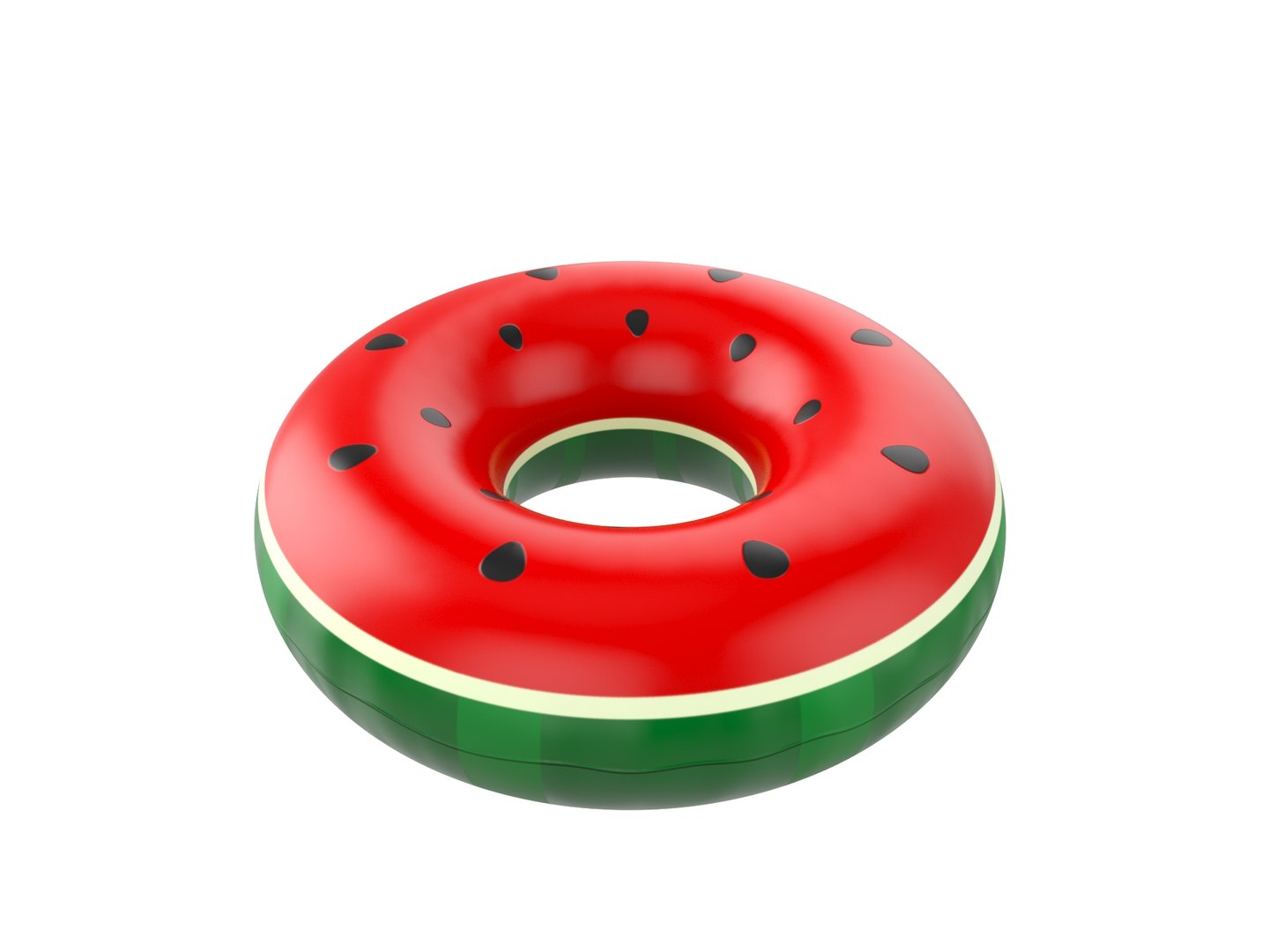 Inflatable Pool Ring Watermelon 3D - TurboSquid 1593878