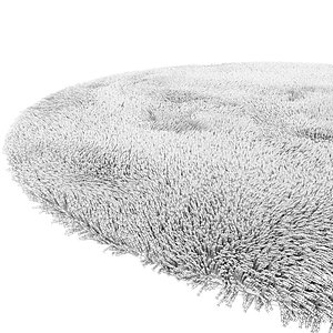 Round Fluffy Rug