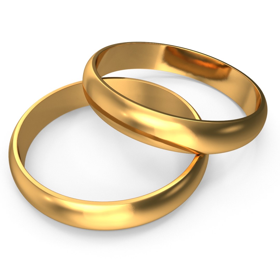 3D Pair Wedding Rings Model - TurboSquid 1189839