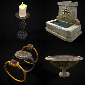 3D Medieval Prop Mix Fifty Three