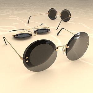 3D sun glasses sunglasses