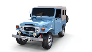 toyota land cruiser 3D model