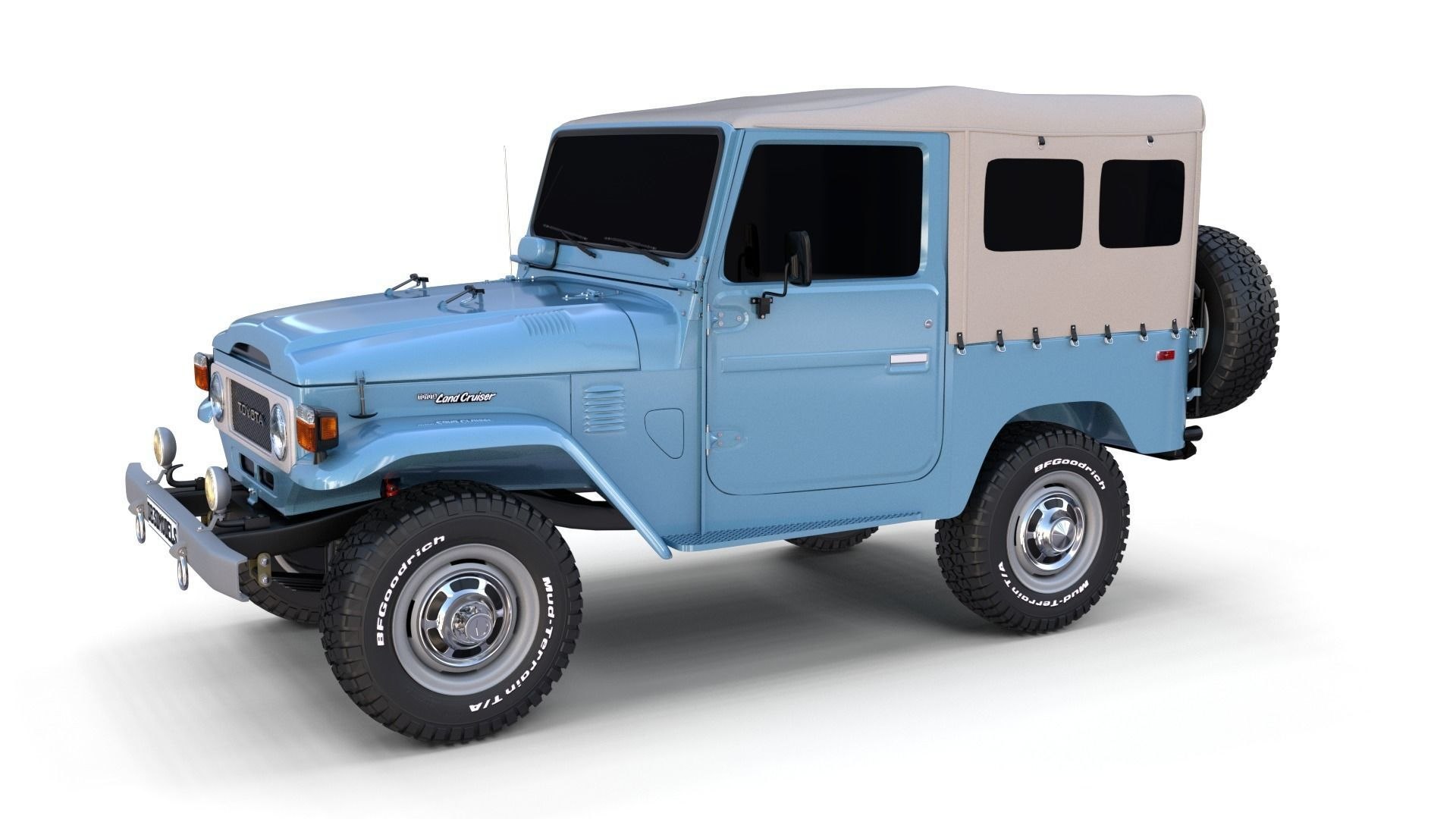 Toyota Land Cruiser 3D Model - TurboSquid 1297863