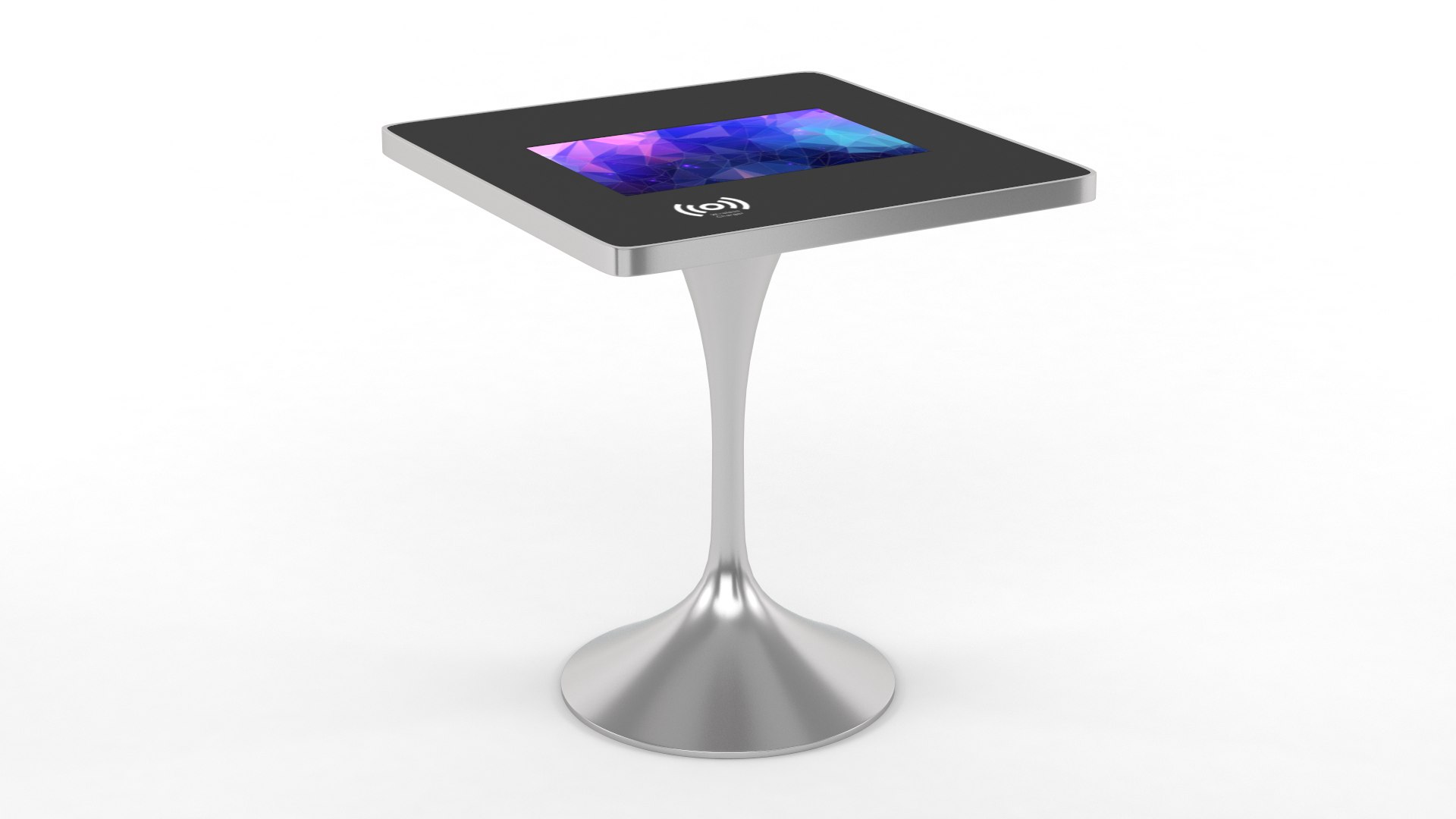 3D Round Smart Touch Table Model - TurboSquid 1794883