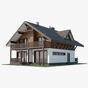 shale house 3D model