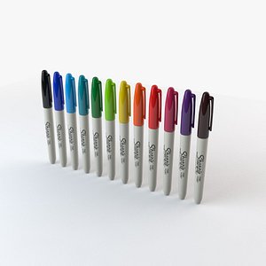 3D Sharpie Fine Point