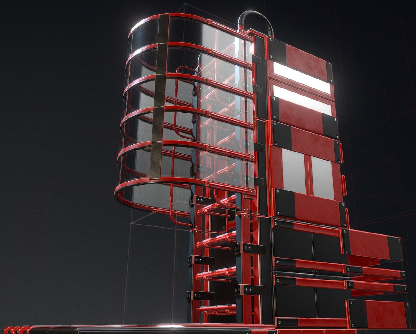3D modular ladder red glass https://p.turbosquid.com/ts-thumb/fY/ecEmlp/5VvqkKC0/modularscifiladdersredversion21/jpg/1492333187/1920x1080/fit_q87/560541003f5ede2a258e9f653e4448a499d1df87/modularscifiladdersredversion21.jpg
