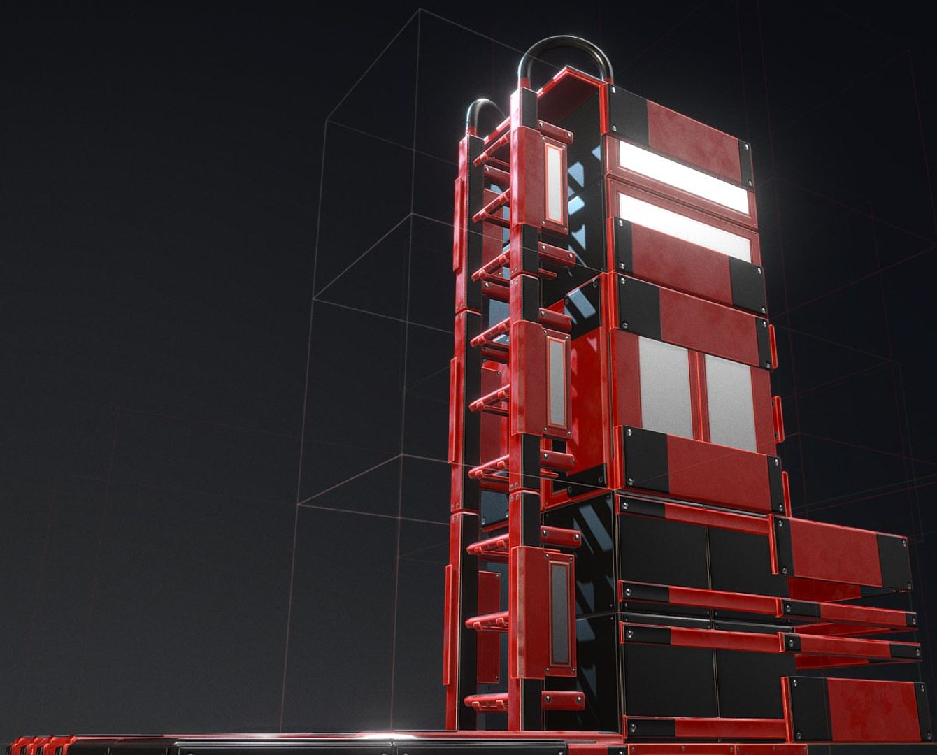 3D modular ladder red glass https://p.turbosquid.com/ts-thumb/fY/ecEmlp/8s8tiKAO/modularscifiladdersredversion6/jpg/1492333186/1920x1080/fit_q87/cab1a84b5c2b6d52b3b9c55eacfaa6e48d6e1cca/modularscifiladdersredversion6.jpg