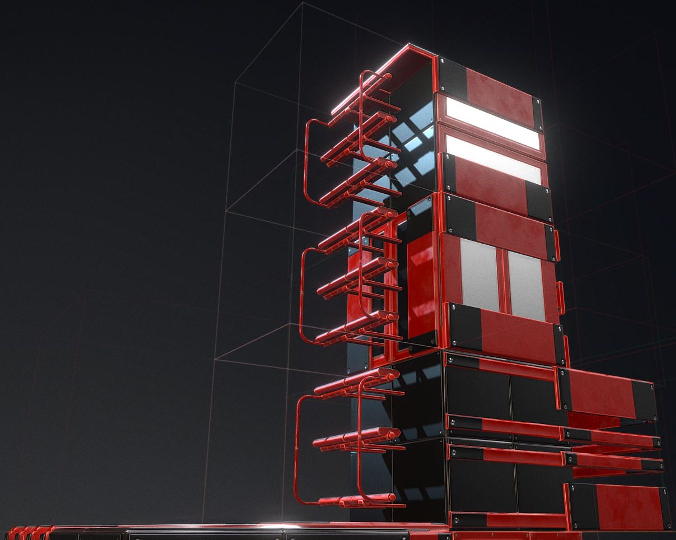 3D modular ladder red glass https://p.turbosquid.com/ts-thumb/fY/ecEmlp/9gsEgKLE/modularscifiladdersredversion9/jpg/1492333186/1920x1080/fit_q87/91c626c5524689c8f8401e2d356fc64216fa01f9/modularscifiladdersredversion9.jpg