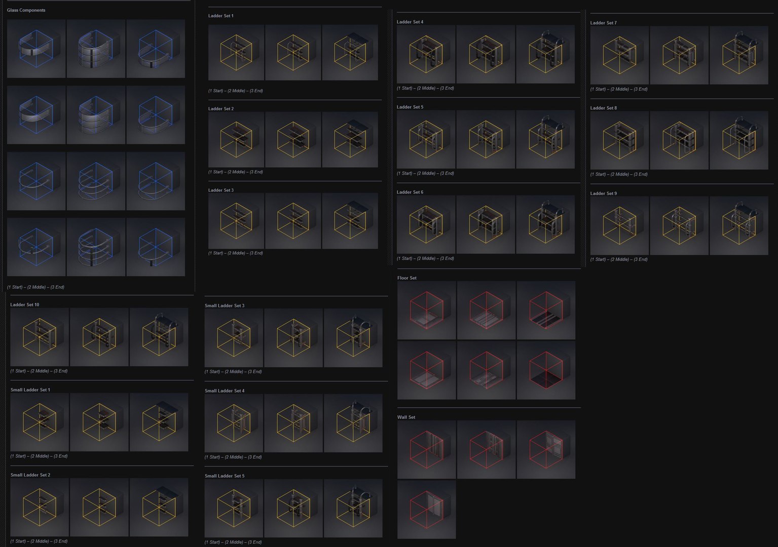 3D modular ladder red glass https://p.turbosquid.com/ts-thumb/fY/ecEmlp/BmhBa6Ng/laddersoverviewall/jpg/1492333212/1920x1080/fit_q87/f6ac425eda0bcd79d7a5fae4213e890fa0ea7859/laddersoverviewall.jpg
