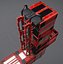 Modular Sci-Fi Ladders Red