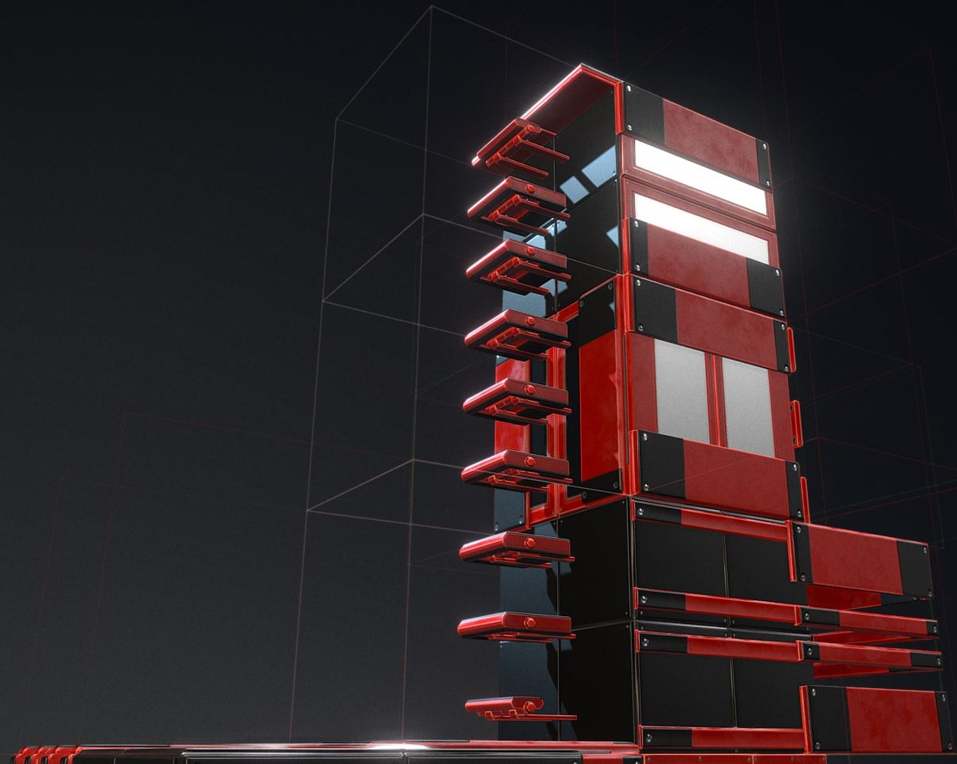 3D modular ladder red glass https://p.turbosquid.com/ts-thumb/fY/ecEmlp/U3238ldf/modularscifiladdersredversion3/jpg/1492333186/1920x1080/fit_q87/b1785df7c748eb2d5acd2fb32cd1cec21cc4896a/modularscifiladdersredversion3.jpg