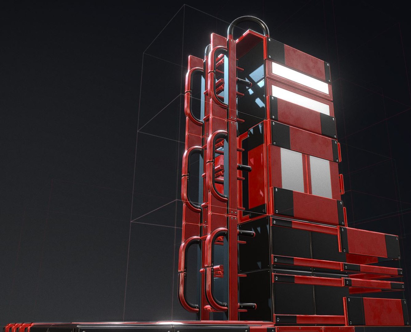 3D modular ladder red glass https://p.turbosquid.com/ts-thumb/fY/ecEmlp/aVmnNyLH/modularscifiladdersredversion8/jpg/1492333186/1920x1080/fit_q87/7af641d9c56161567f5caf9d10d58f04f46084fa/modularscifiladdersredversion8.jpg