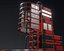 Modular Sci-Fi Ladders Red