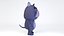 Cartoonish Humanoid Cat Character