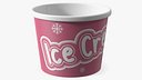 Ice Cream Pink Cup Empty