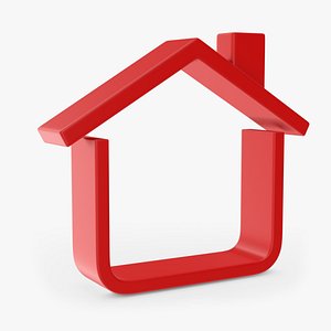House Icon 3D model