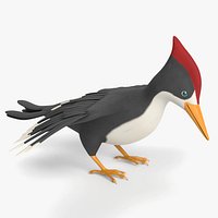 Cartoon Woodpecker