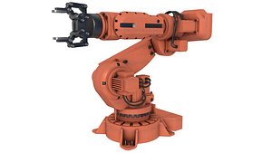 3D Industrial Robot Arm model