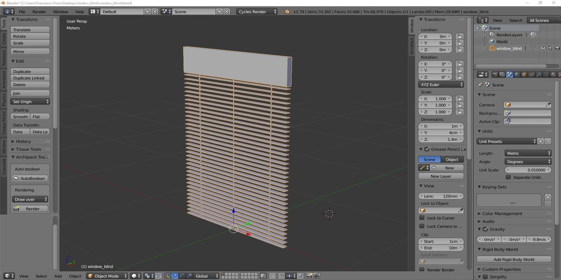 3D Window Blind - TurboSquid 1416931