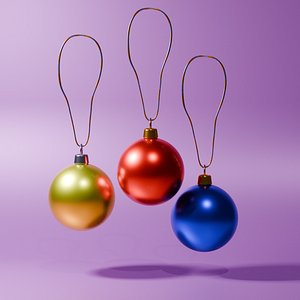 Christmas Balls 3D model