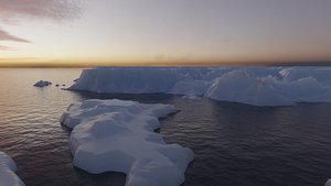 3D model Realistic Iceberg Model