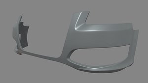 3D Front Bumper Audi A3