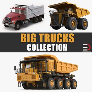 big trucks 3D model