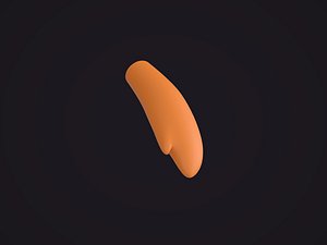 Orange Bird Arm 3D
