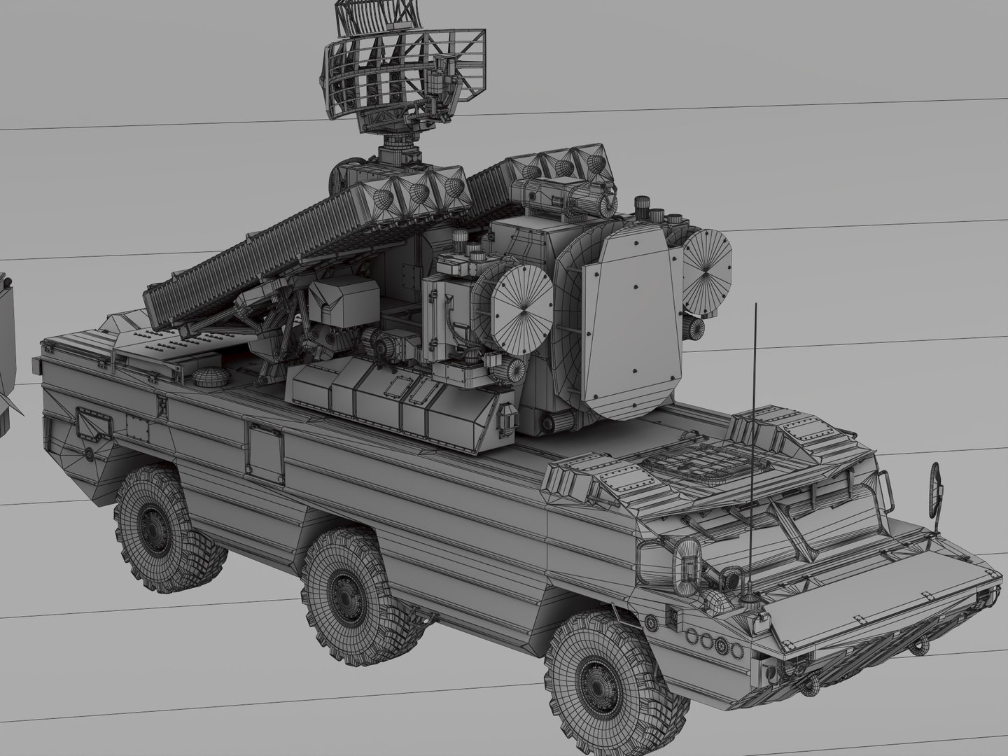 3D Military Missile Launchers SAM Systems Pack - TurboSquid 2628529