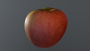 hy apple 08 fruit 3D