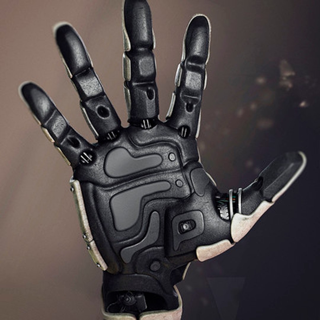 Robot Hand 3d Max