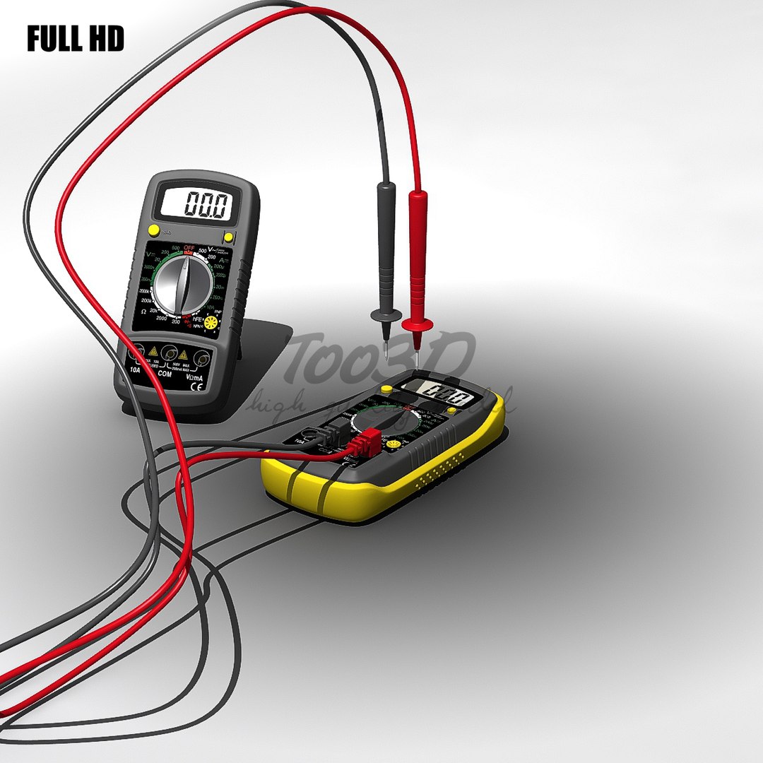 3d digital multimeter model