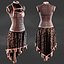 steampunk corset dress