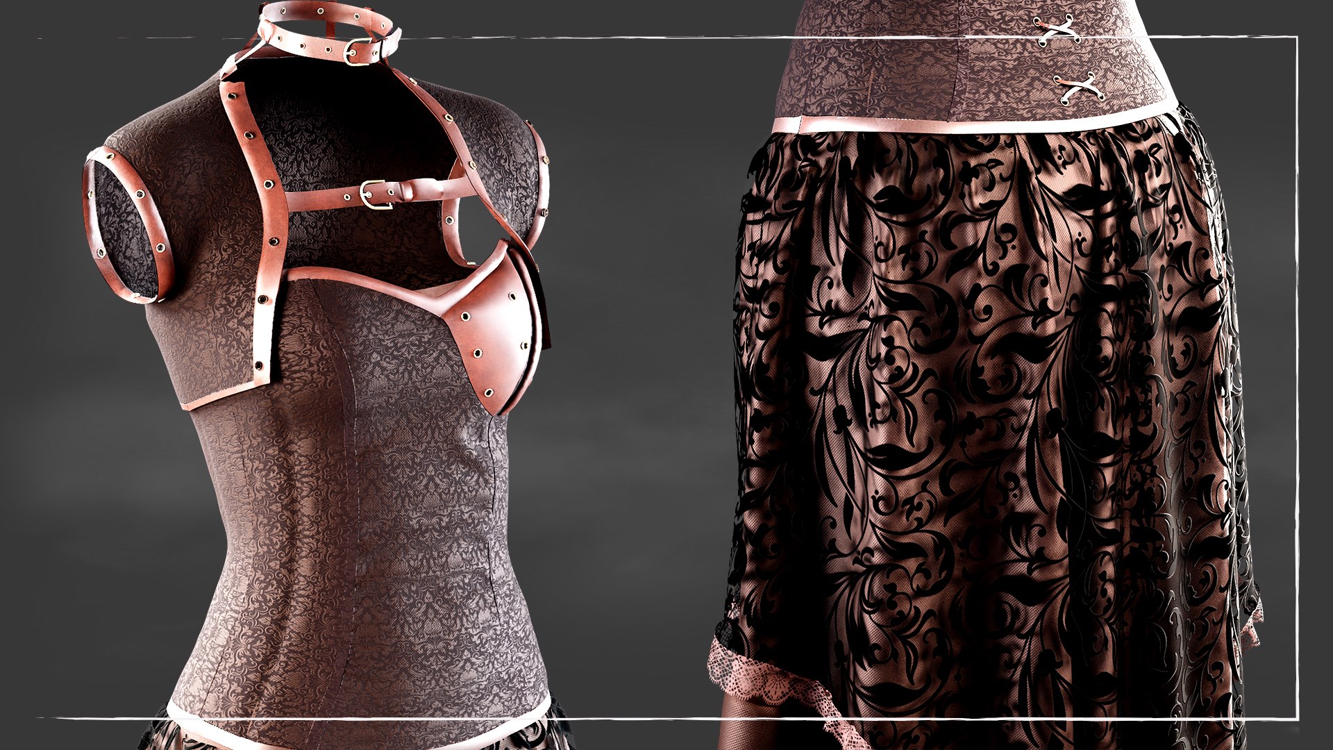 steampunk corset dress 3D model https://p.turbosquid.com/ts-thumb/fZ/EtUrnm/ac/003/jpg/1659909667/1920x1080/fit_q87/0a0cf6d91baefabe3884c1d0a76c4d1c75554f16/003.jpg