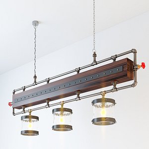 industrial hanging lamp model