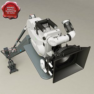 Operator Crane and Film Camera