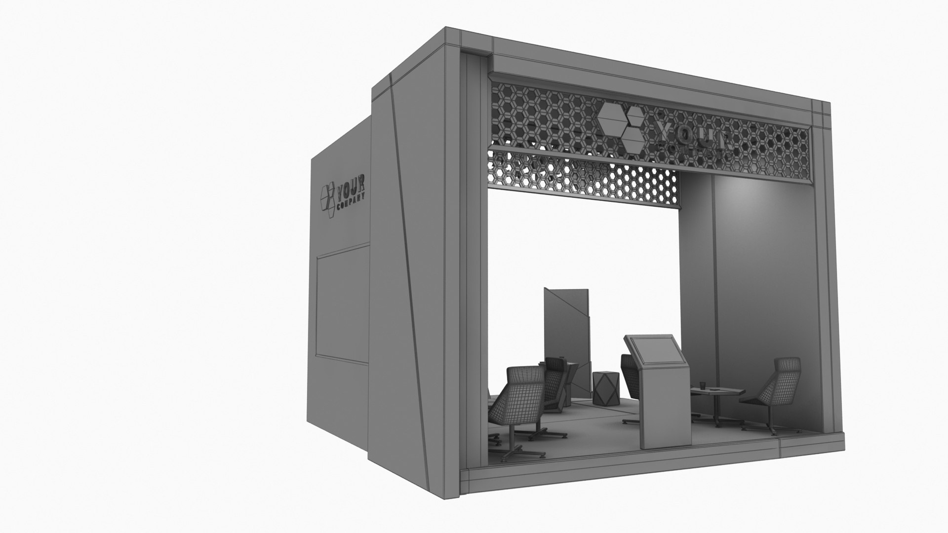 3D model Futuristic Exhibition Stand 8 https://p.turbosquid.com/ts-thumb/fZ/IOBq4c/Ye/modernexhibitionbooth99/jpg/1651410031/1920x1080/fit_q87/9063f7fad2b219e9634fc69e5455cb727c4e0fb5/modernexhibitionbooth99.jpg