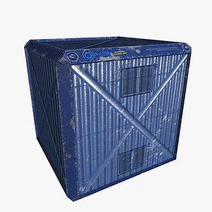3D container boxes model