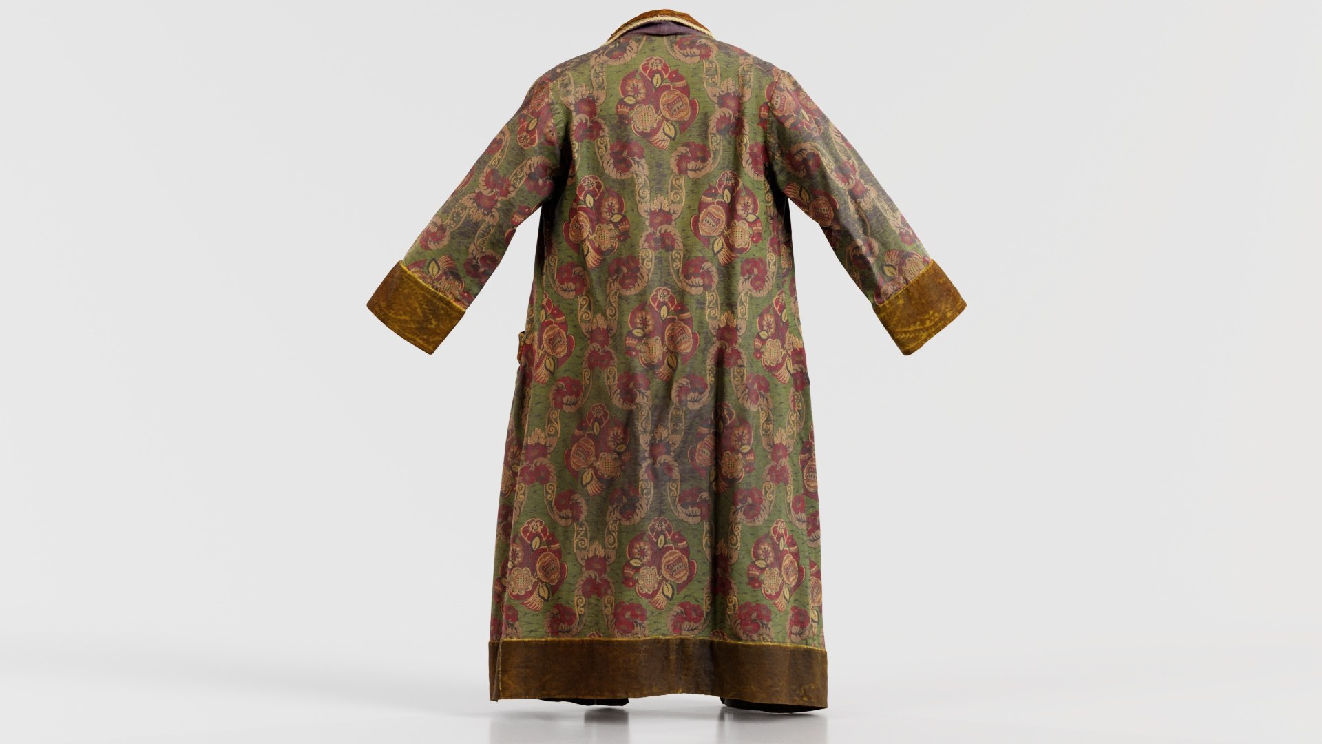 3D Robe Historic Detailed Open Remastered Model - TurboSquid 2360233
