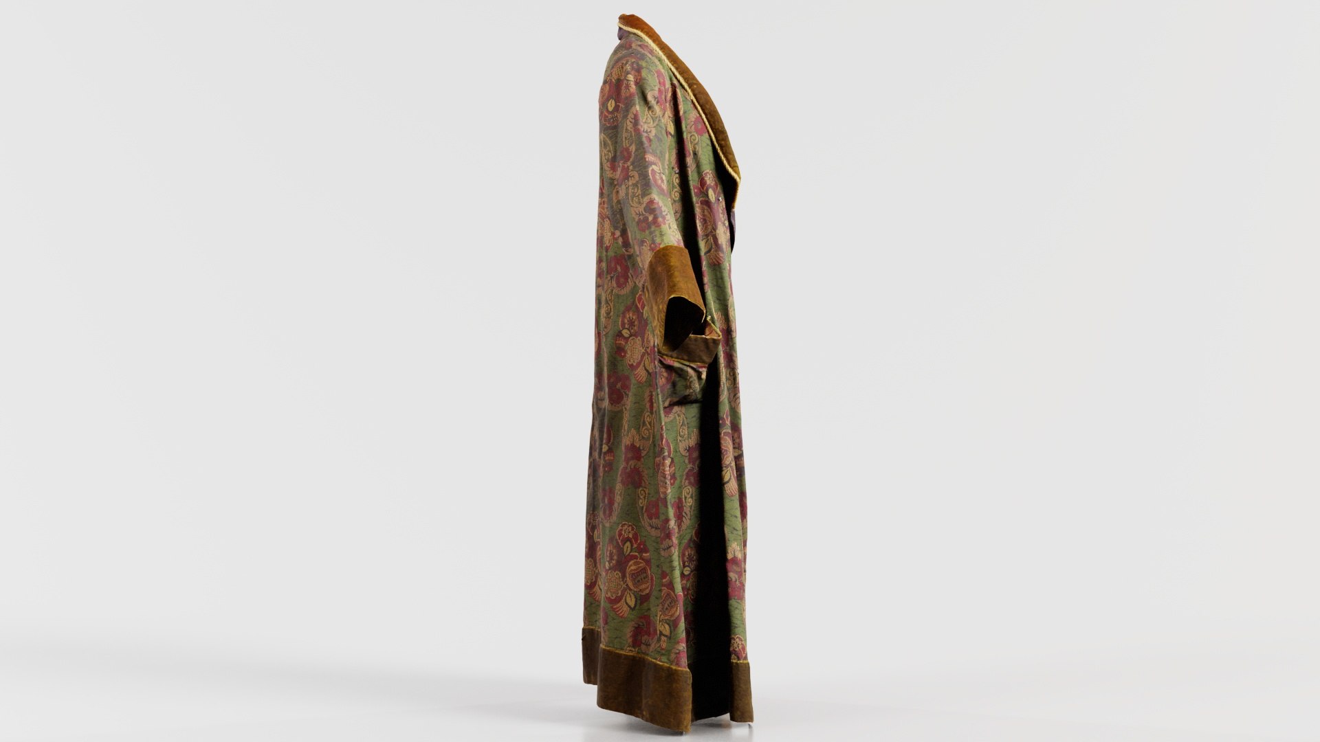 3D Robe Historic Detailed Open Remastered Model - TurboSquid 2360233